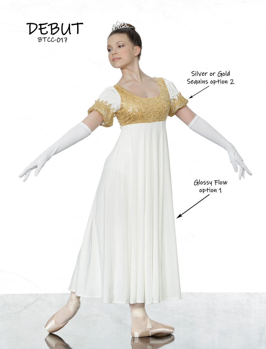 Ballet character dance costume