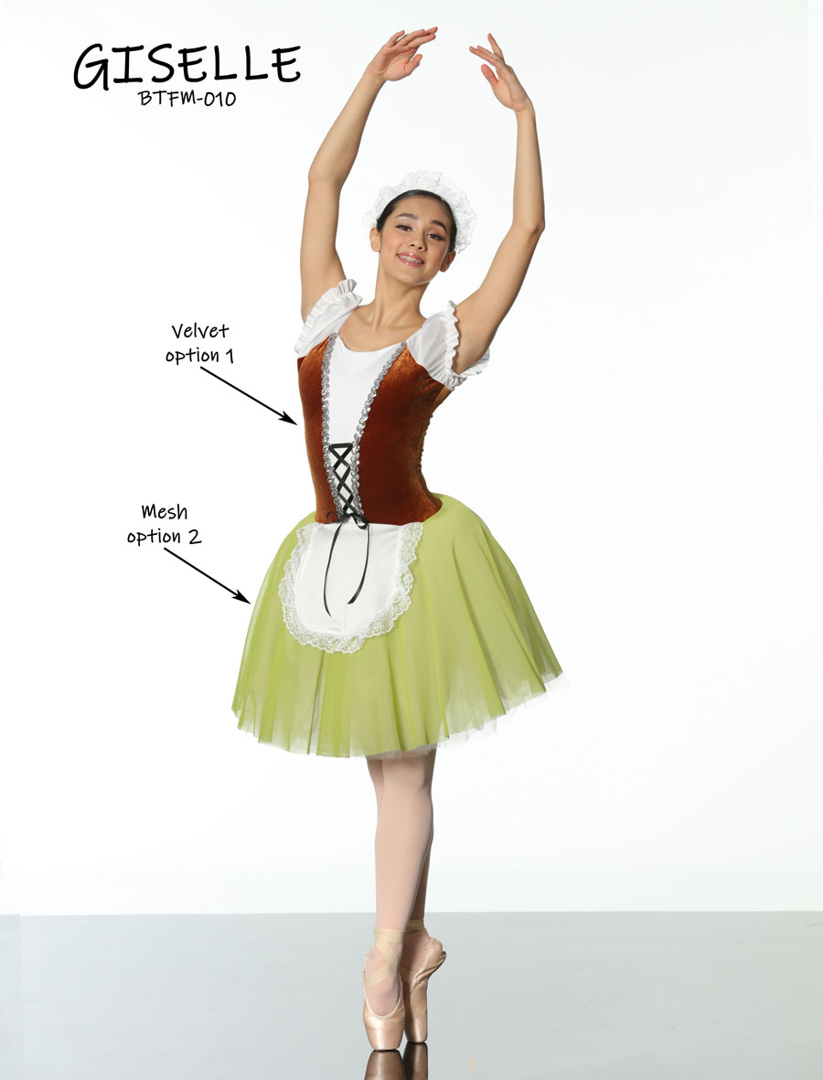 Character ballet dance costume