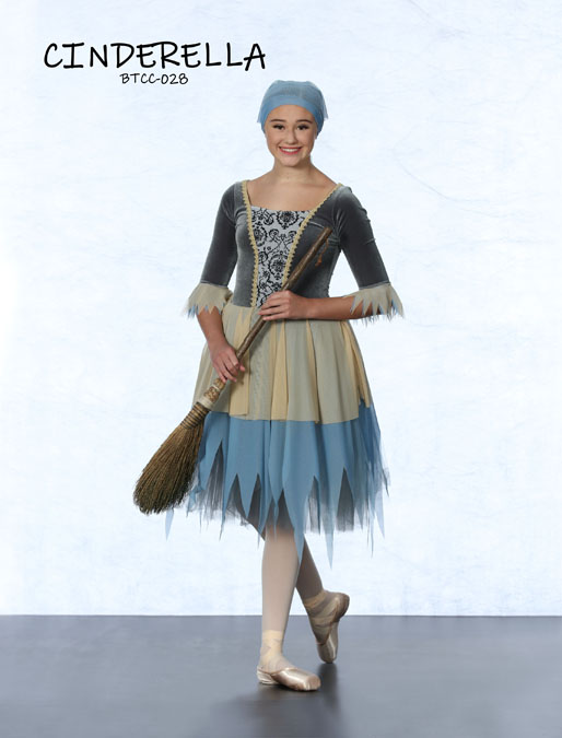 Ballet character dance costume