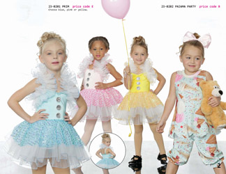 Ballet tutu dance costume, pajama party character dance costume