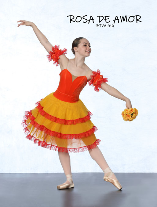 SPANISH Ballet dance costume